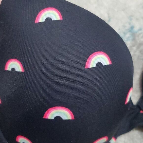 PINK Pride Rainbow Bra  - Picture 2 of 10